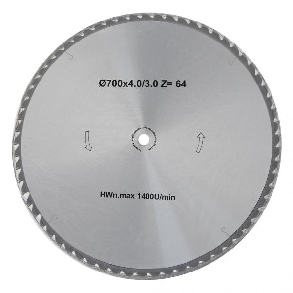 BAMATO 700mm HM-Sägeblatt für HOS-700 und HOS-750
